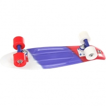 Купить скейт мини круизер пластборд flag red/blue/white 6 x 22.5 (57.2 см) красный,синий,белый ( id 1176953 )