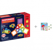 Купить конструктор magformers window plus 50 set и игра настольная vladi toys мемо фиксики 