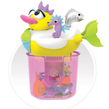 Купить yookidoo 40171 игрушка водная &quot;утка-русалка&quot; с водометом и аксессуарами