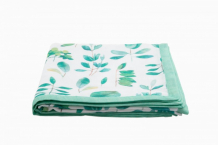Купить одеяло firstday муслиновое листья 120х120 20114