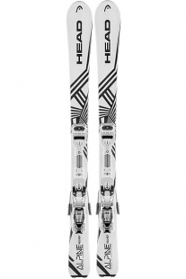 Купить горные лыжи head alpine walker + ambition 10 premounted white/black белый,черный ( id 1195969 )
