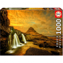 Купить пазл educa "водопад киркьюфетльсфос, исландия", 1000 элементов ( id 10180057 )