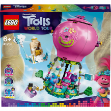 Купить конструктор lego trolls 41252: путешествие розочки на воздушном шаре ( id 13005174 )