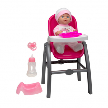 Купить yale baby кукла функциональная со стульчиком для кормления 200373578 30 см 200373578