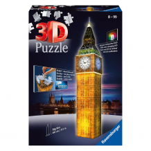 Купить 3d пазл ravensburger "ночной биг-бен" ( id 4008555 )