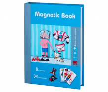 Купить magnetic book игра интересные профессии 42 детали tav029