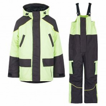 Купить комплект куртка/полукомбинезон ursindo аргун, цвет: салатовый/черный ( id 11238116 )