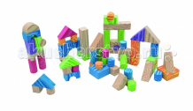 Купить развивающая игрушка little нero набор мягких строительных кубиков 3094