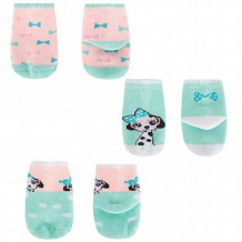 Купить носки 3 пары yo!, цвет: розовый/голубой ( id 12045646 )