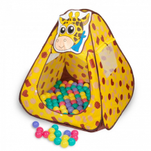 Купить sevillababy игровой домик + 100 шаров жираф cbh-11