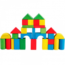 Купить деревянная игрушка bino конструктор 84195 (30 деталей) 84195