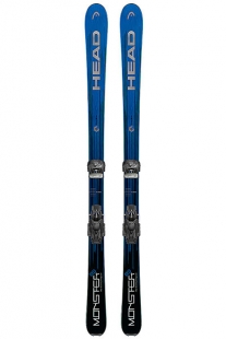 Купить горные лыжи head monster 83 ti black/metalic blue черный,синий ( id 1196147 )