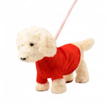 Купить интерактивная игрушка пушистые друзья собачка на жестком поводке jb500008 jb500008