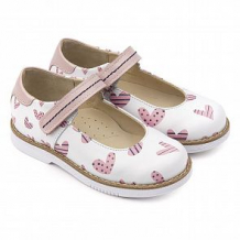 Купить туфли tapiboo, цвет: белый/розовый ( id 12346558 )