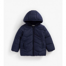 Купить куртка стеганая на флисовой подкладке, темно-синий mothercare 5285301