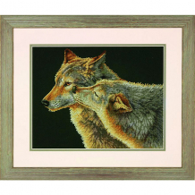 Купить набор для вышивания "поцелуй волка" 35 x 27 см ( id 16574552 )