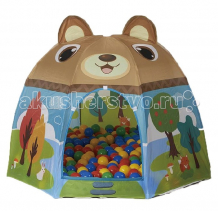 Купить calida игровая палатка с шарами мишка 708