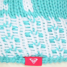 Купить шапка детская roxy fjordgirlbeanie blue radiance голубой,белый ( id 1158295 )