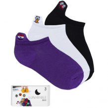 Купить lunarable короткие женские носки 038 3 пары kcrp038_35-39
