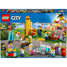 Купить конструктор lego city town 60234: комплект минифигурок "весёлая ярмарка" ( id 11140973 )