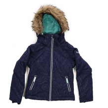 Купить куртка детская roxy jet ski blue print синий ( id 1158695 )