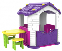 Toy Monarch Игровой домик со столиком и 2 стульчиками 