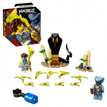 Купить lego ninjago 71732 конструктор лего ниндзяго легендарные битвы: джей против воина-серпентина