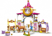 Купить конструктор lego princess королевская конюшня белль и рапунцель 43195