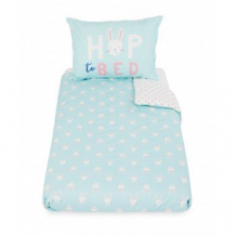 Купить набор "зайчик" для детской кроватки, голубой и розовый mothercare 9134315