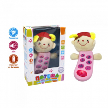 Купить развивающая игрушка zhorya телефон потеша jb202545