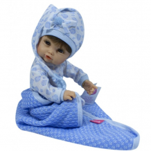Купить berjuan s.l. кукла posturitas в синей пижаме 25 см 2303br