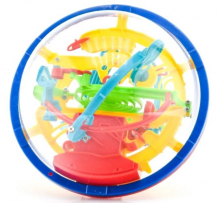 Купить развивающая игрушка abtoys интеллектуальный шар 3d (100 барьеров) pt-00970