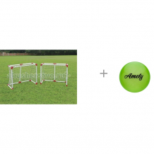 Купить proxima детские футбольные ворота (пара) и мяч для художественной гимнастики amely agb-102 15 см 