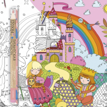 Купить раскраска voicebook гигантская напольная замок принцессы а0 26003