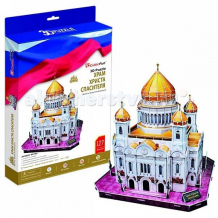 Купить cubicfun 3d пазл храм христа спасителя (россия) mc125h