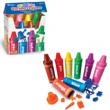 Купить развивающая игрушка learning resources набор радужные карандаши (56 элементов) ler3070