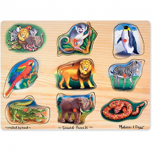 Купить пазл со звуком melissa & doug, животные ( id 11154709 )