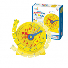 Купить развивающая игрушка learning resources учимся определять время часовой пазл 92290