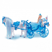 Купить girls club карета с куклой и с ходячей лошадкой it101333/gc it101333/gc