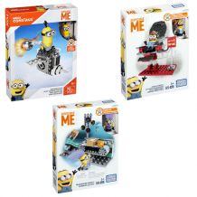 Купить mattel mega bloks dmv29 мега блокс миньоны: игровые наборы, серия iii