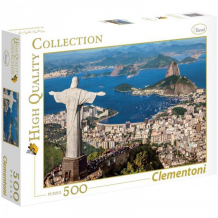 Купить clementoni пазл классика рио-де-жанейро статуя христа-искупителя (500 элементов) 35032