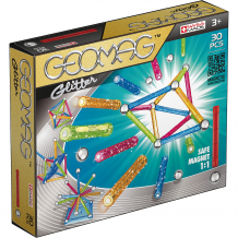 Купить магнитный конструктор geomag glitter, 30 деталей ( id 3207933 )