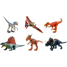Купить mattel jurassic world gcr54 базовые фигурки динозавров (в ассортименте)