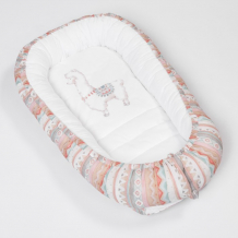 Купить akella подушка-гнездышко для новорожденных ламы ak1310500