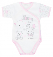 Купить боди gamex teddy bear, цвет: белый/розовый ( id 8224117 )