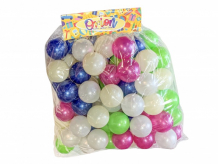 Купить orion toys набор шариков для сухого бассейна перламутровые 7 см 80 шт. 467_в.6