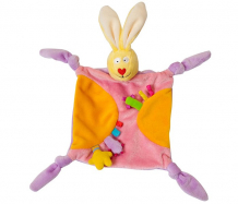 Купить комфортер taf toys игрушка платочек-прорезыватель кролик 11055