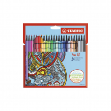 Купить фломастеры stabilo "pen", 24 цвета ( id 8775972 )