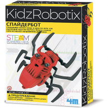 Купить набор для робототехники 4m kidxrobotix спайдербот ( id 12539856 )