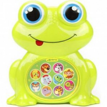 Купить музыкальная игрушка азбукварик зверята-малышата лягушонок 14 см ( id 10353206 )